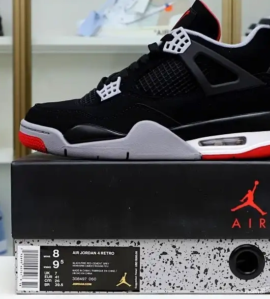 JORDAN 2019 OG 4 RETRO 'BRED' AIR 0508